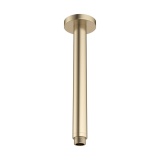 Product Cut out image of the Crosswater MPRO Brushed Brass Ceiling Mounted Shower Arm